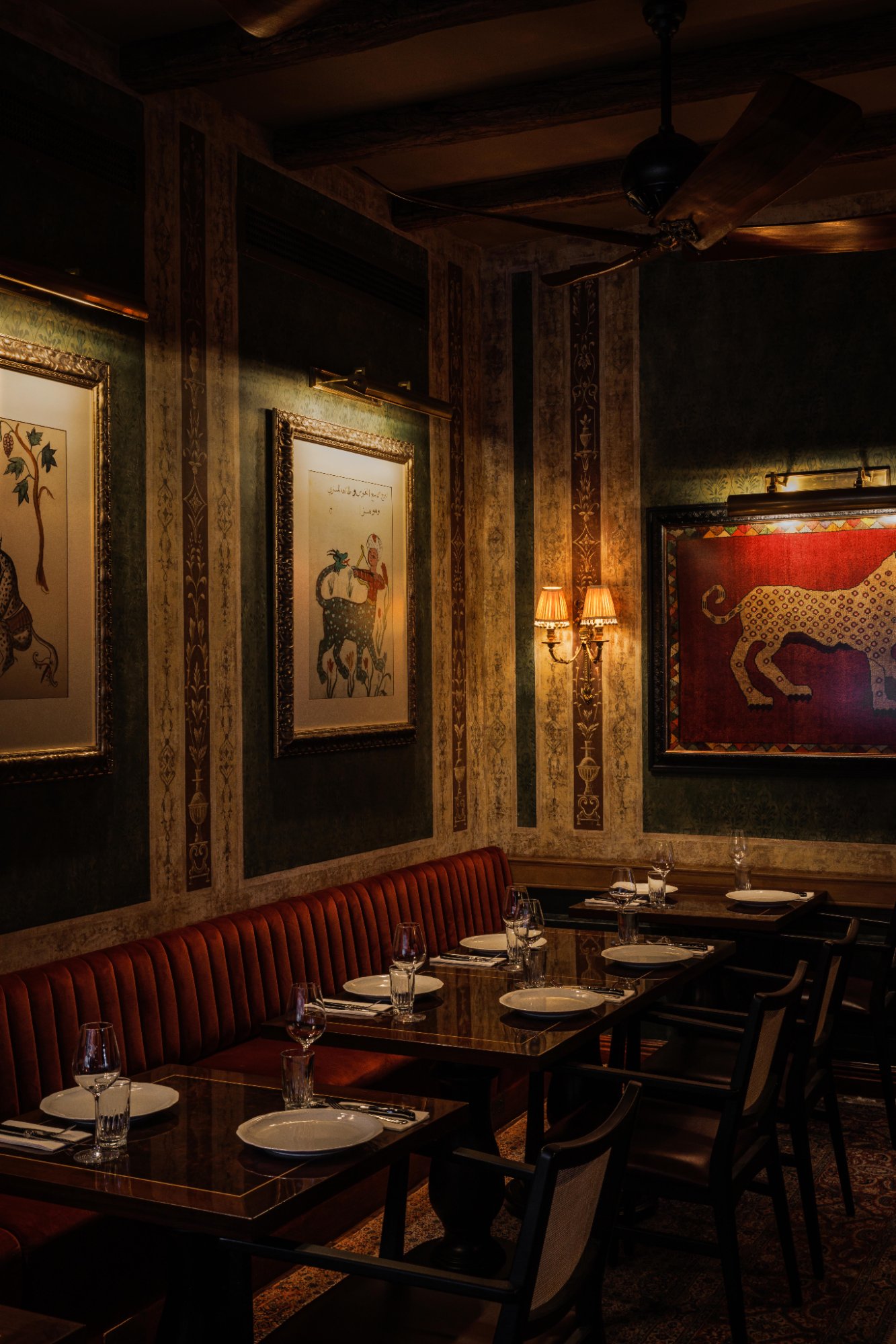 Berenjak dining room